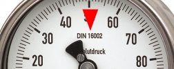 Standard dla manometrów ciśnienia absolutnego: DIN 16002