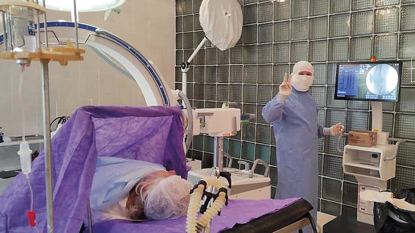 Szpital pod Kijowem korzysta z pomocy dla Ukrainy