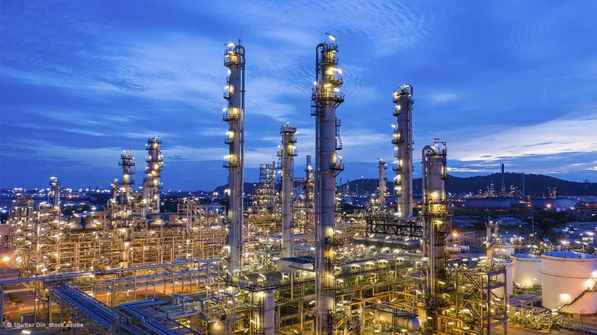 Monitorowanie ciśnienia pod wysokim ciśnieniem: systemy Visbreaking są częścią rafinerii ropy naftowej.